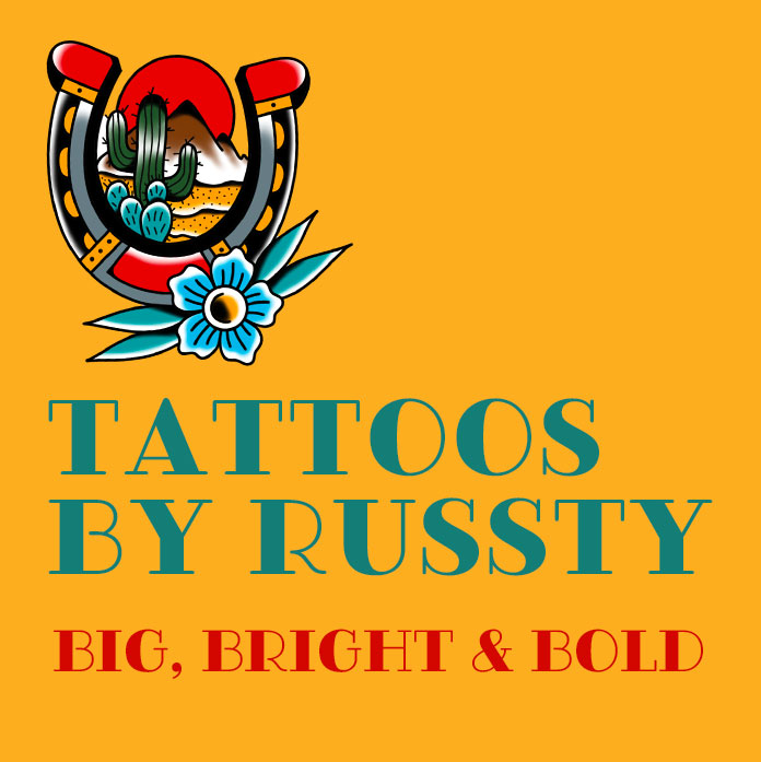 Tattoos by Russty. Leicester traditional tattoos